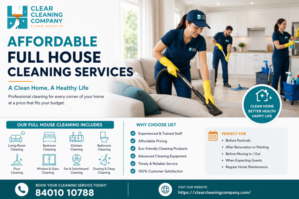 House Cleaning Ahmedabad