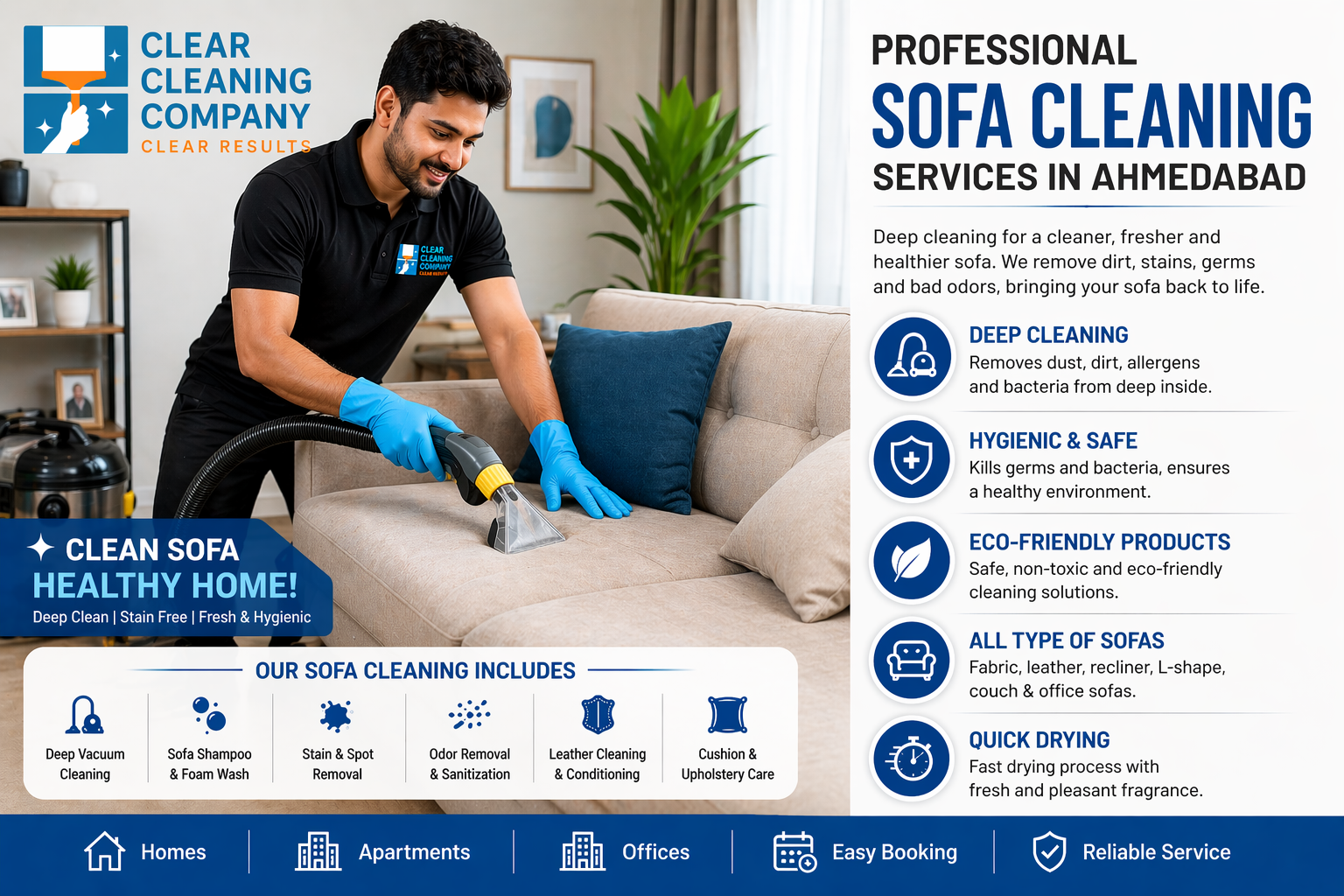 Sofa Cleaning Wash