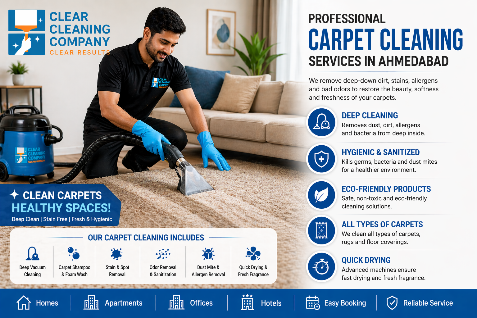 Carpet Cleaning Ahmedabad